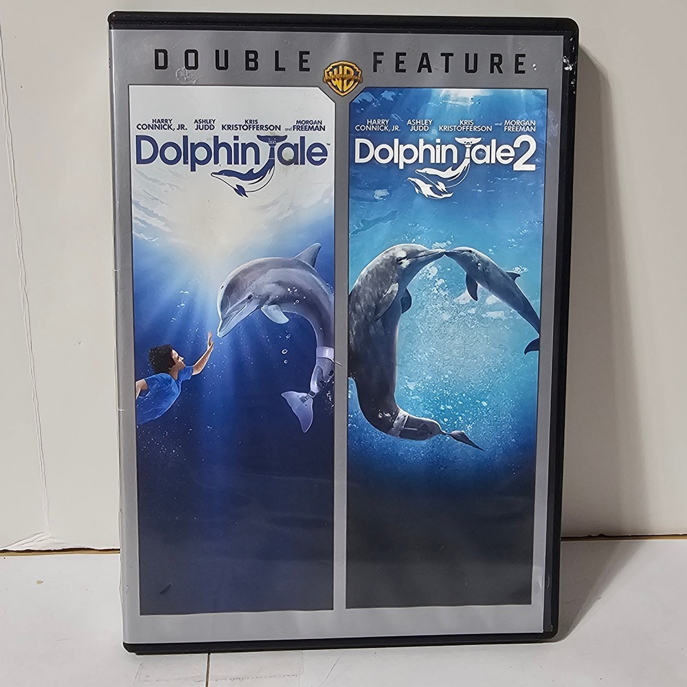 Dolphin Tale 1 and 2 Double Feature DVD Harry Connick Jr Ashley Judd Widescreen